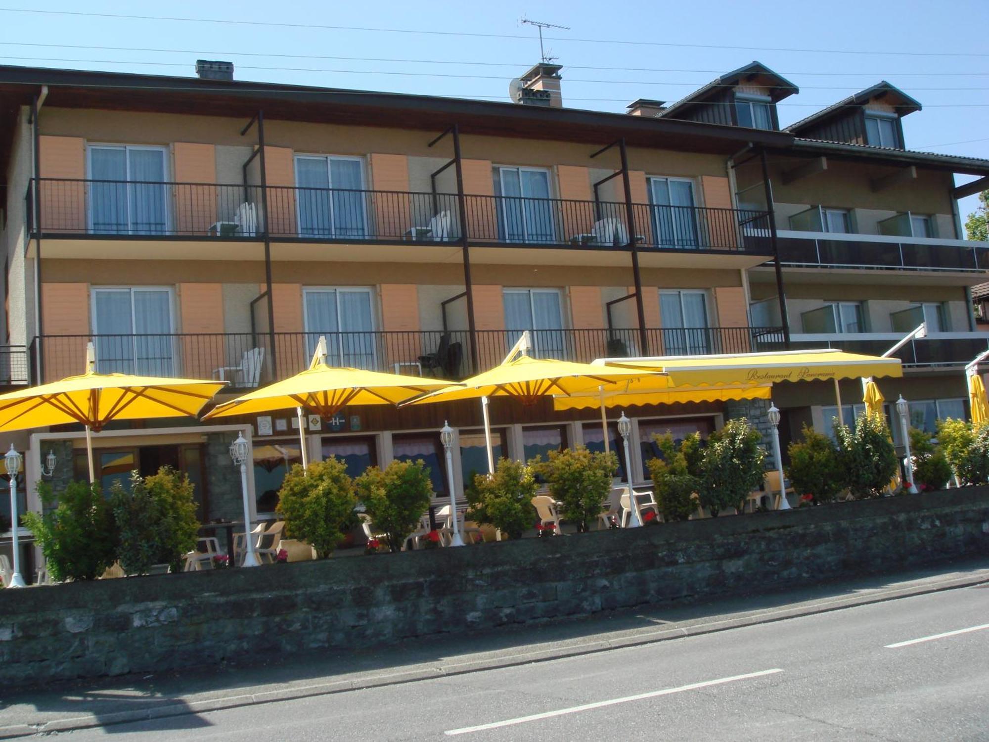 Hotel Restaurant Le Panorama Neuvecelle Exteriér fotografie